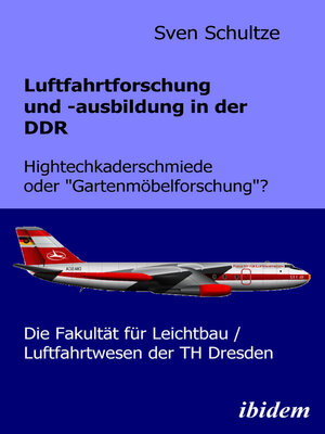 cover image of Luftfahrtforschung und -ausbildung in der DDR